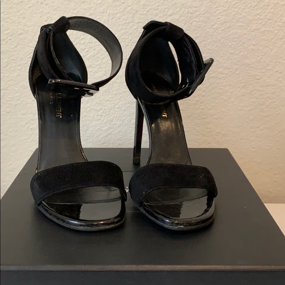 YSL Jane Bracelet ankle strap sandal heels